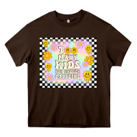 Too Many Kids Not Enough Caffeine Heavy Core Tee | Teevron