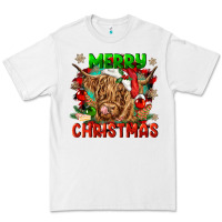 Merry Christmas Cow Premium Tee | Teevron