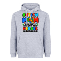 Heather Grey autism mom some people look up to their heroes i'm Heavyweight Hoodie - JahusDesignShop