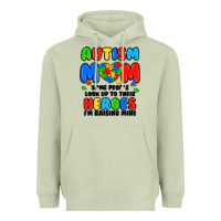 Matcha autism mom some people look up to their heroes i'm Heavyweight Hoodie - JahusDesignShop