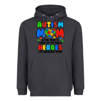 Smoke autism mom some people look up to their heroes i'm Heavyweight Hoodie - JahusDesignShop