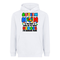 White autism mom some people look up to their heroes i'm Heavyweight Hoodie - JahusDesignShop