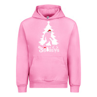 Fuchsia Pink bigfoot christmas shirt Urban Hoodie - DesigneFamous