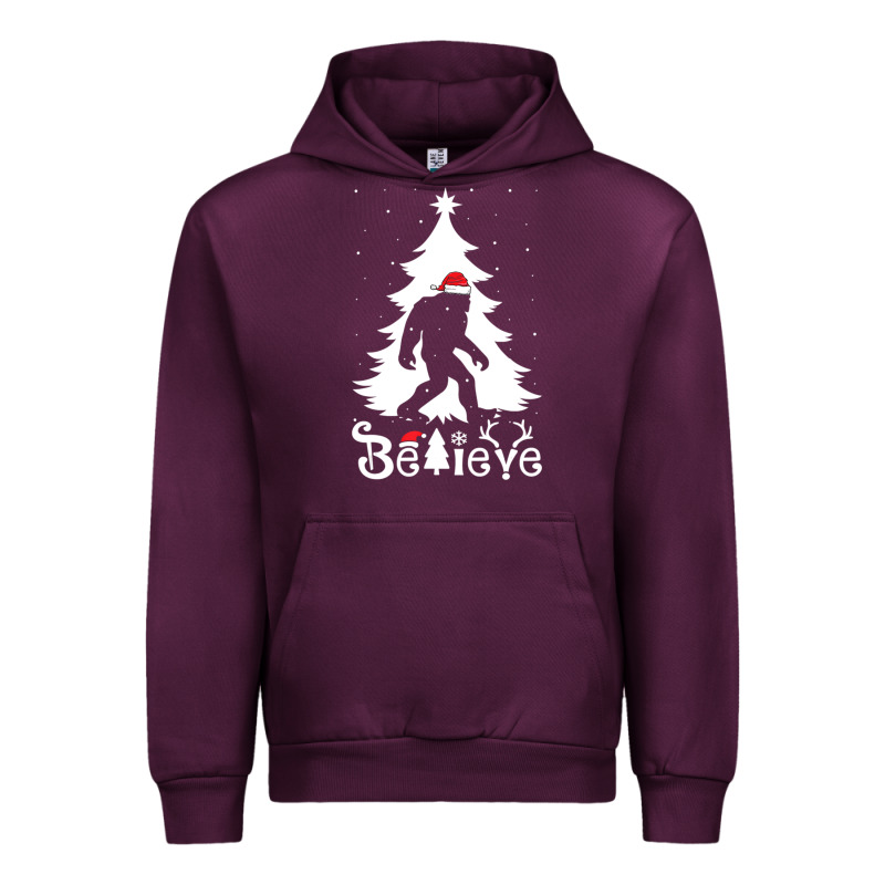 Bigfoot Christmas Shirt Urban Hoodie by DesigneFamous | Teevron