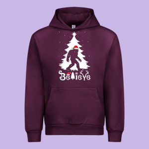 Bigfoot Christmas Shirt Urban Hoodie Designed By Designefamous