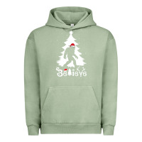 Pigment Oil Green bigfoot christmas shirt Urban Hoodie - DesigneFamous