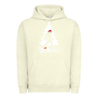 Pigment Pistachio bigfoot christmas shirt Urban Hoodie - DesigneFamous