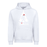 White bigfoot christmas shirt Urban Hoodie - DesigneFamous