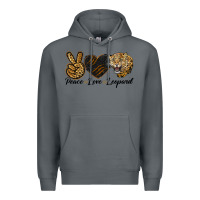 Rock Peace Love Lion Head Premium Hoodie - LillyAllenDesigns