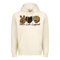 Tofu Peace Love Lion Head Premium Hoodie - LillyAllenDesigns