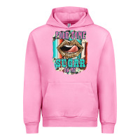 Fuchsia Pink Pour Some Sugar On Me Urban Hoodie - JahusDesignShop