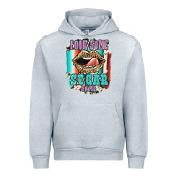 Heather Grey Pour Some Sugar On Me Urban Hoodie - JahusDesignShop
