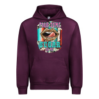 Mauve Wine Pour Some Sugar On Me Urban Hoodie - JahusDesignShop