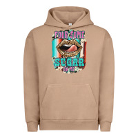 Pigment Burro Pour Some Sugar On Me Urban Hoodie - JahusDesignShop