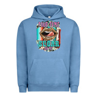 Pigment Pebble Blue Pour Some Sugar On Me Urban Hoodie - JahusDesignShop