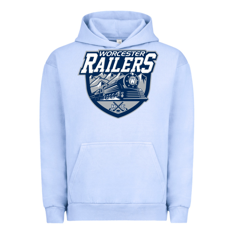 Worcester Railers Urban Hoodie by DesigneFamous | Teevron