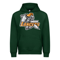 Forest Green omaha lancers Urban Hoodie - DesigneFamous