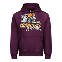 Mauve Wine omaha lancers Urban Hoodie - DesigneFamous
