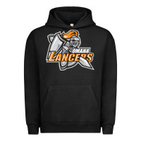 Pigment Black omaha lancers Urban Hoodie - DesigneFamous