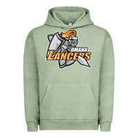 Pigment Oil Green omaha lancers Urban Hoodie - DesigneFamous