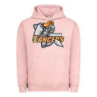 Pigment Salmon omaha lancers Urban Hoodie - DesigneFamous