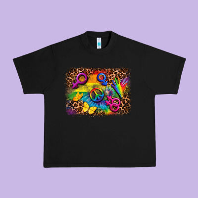 Lgbtq Background Urban Heavy Tee Designed By Fadigitalartstudio