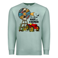 Seafoam so god made a farmer Premium Sweatshirt - JahusDesignShop