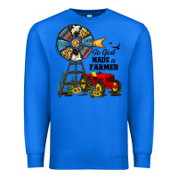 True Royal so god made a farmer Premium Sweatshirt - JahusDesignShop