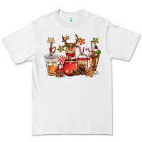 White christmas reindeer coffee Premium Tee - CowGirlArtShop