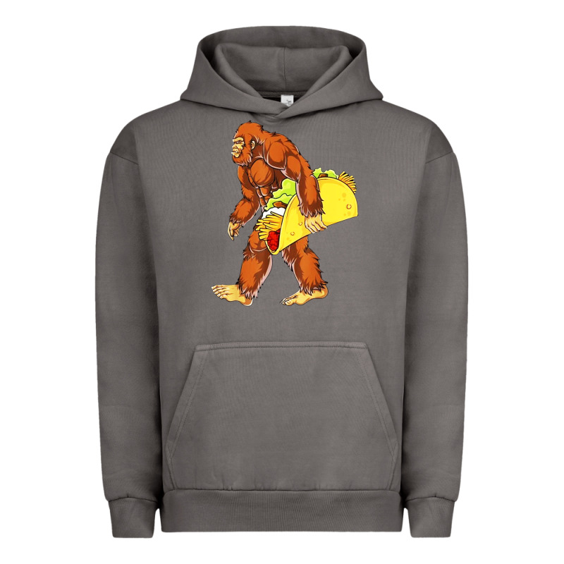 Bigfoot Carrying Taco Urban Hoodie by DesigneFamous | Teevron