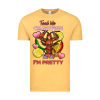 Vintage Mustard feed me crawfish tell me im pretty Vintage Tee - FaDigitalArtStudio