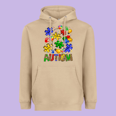 Autism Heavyweight Hoodie Designed By Jahusdesignshop