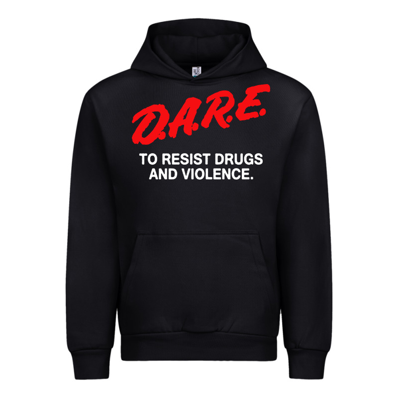 D A R E Anti Drugs Urban Hoodie by DesigneFamous | Teevron