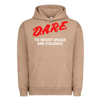 Pigment Burro d a r e anti drugs Urban Hoodie - DesigneFamous