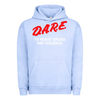 Pigment Grape Ice d a r e anti drugs Urban Hoodie - DesigneFamous