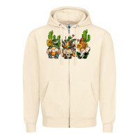 Sandshell western gnomes with cactus Zipper Hoodie - AdoDesignShop
