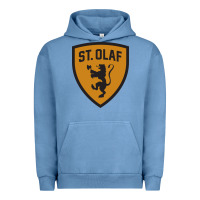 Pigment Pebble Blue St. Olaf college Urban Hoodie - DesigneFamous