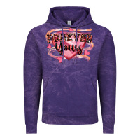 Cloud Purple forever yours Vintage Hoodie - FaDigitalArtStudio