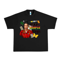 Black Juneteenth black Nurse magic Urban Heavy Tee - FaDigitalArtStudio