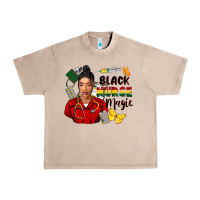 French Oak Juneteenth black Nurse magic Urban Heavy Tee - FaDigitalArtStudio