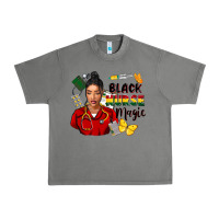 Tornado Juneteenth black Nurse magic Urban Heavy Tee - FaDigitalArtStudio