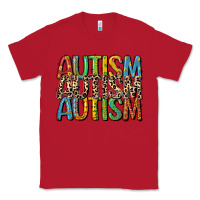 Red western autism Classic Tee - CowGirlArtShop