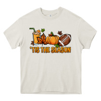Cream Tis the season Sport Heavy Core Tee - HowdyJamesFarm