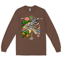 Chestnut sorta merry sorta scary chest Long Sleeve Tee - FaDigitalArtStudio