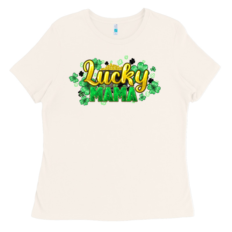 Lucky Mama St Patricks Ladies Tee by HowdyJamesFarm | Teevron