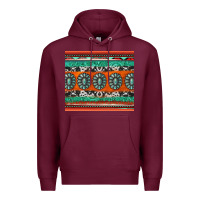 Burgundy turquoise gemstone western Premium Hoodie - Jasminsmagicworld