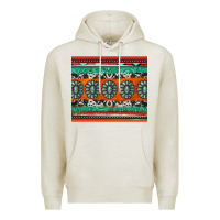 Oatmeal Heather turquoise gemstone western Premium Hoodie - Jasminsmagicworld