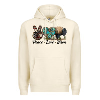 Tofu Peace lLve Bison Premium Hoodie - LillyAllenDesigns