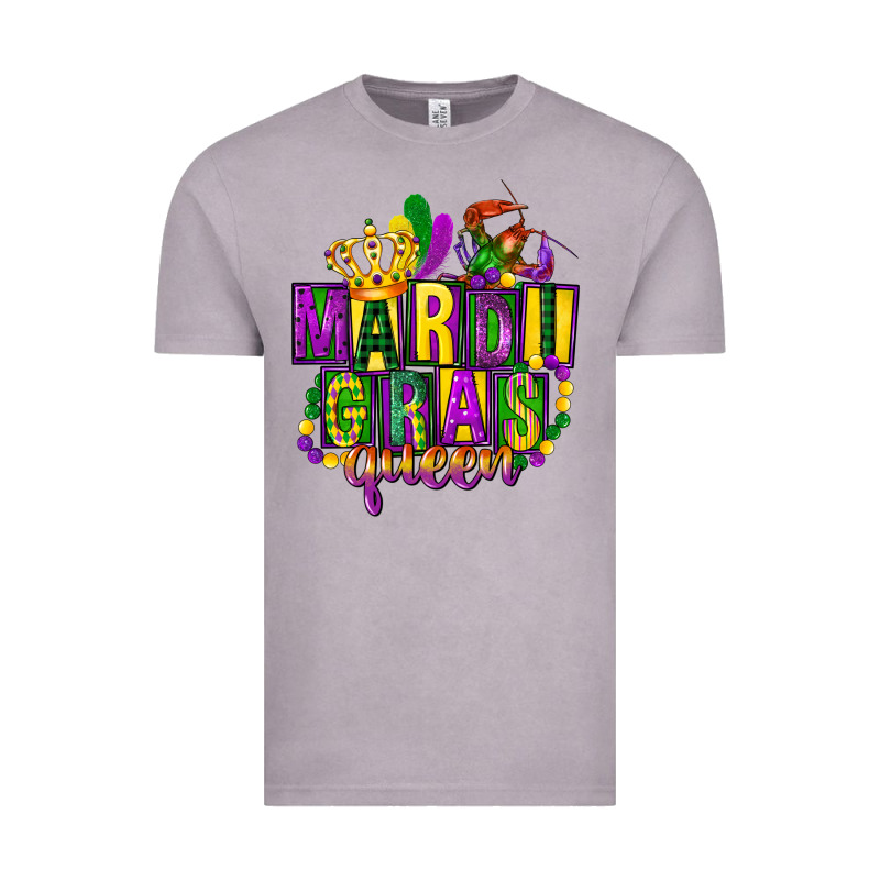 Mardi Gras Queen Vintage Tee by FaDigitalArtStudio | Teevron