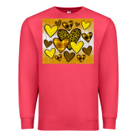 Cardinal yellow hearts Premium Sweatshirt - JahusDesignShop
